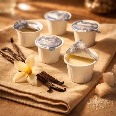 French vanilla individual creamer