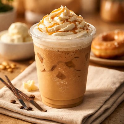 French vanilla latte dunkin donuts