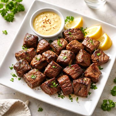 Fresh addition steak bites