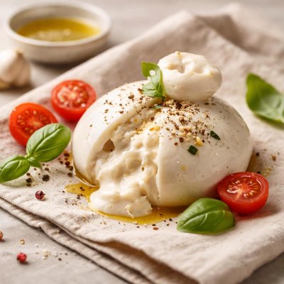 Fresh burrata