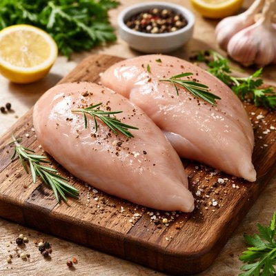 Fresh chicken breast