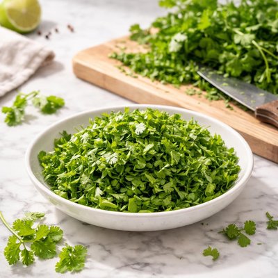 Fresh chopped coriander