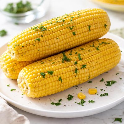 Fresh corn on the cob