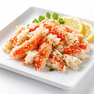 Fresh crab spider crab meat