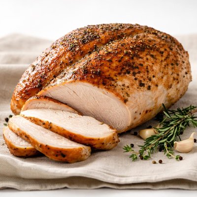 Fresh direct fresh roasted whole turkey breast