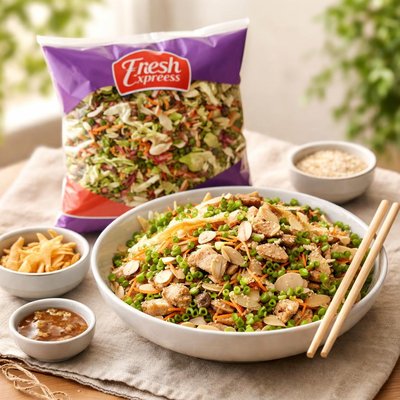 Fresh express chopped kit asain