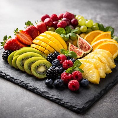 Fresh fruit platter