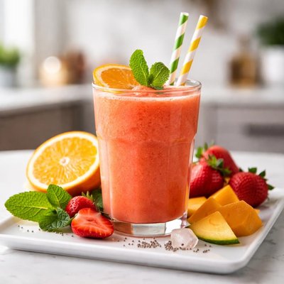 Fresh juice smoothie
