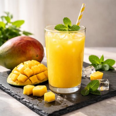Fresh mango juice