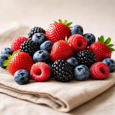 Fresh mixed berries