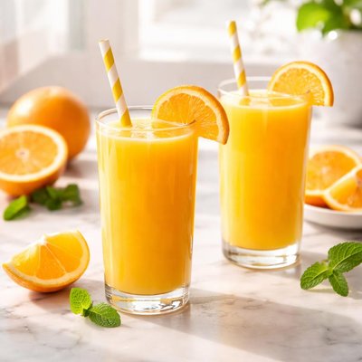 Fresh oranje juice