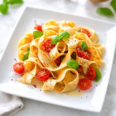 Fresh papardelle