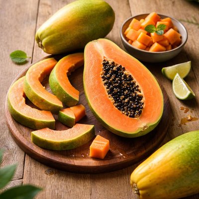 Fresh papaya