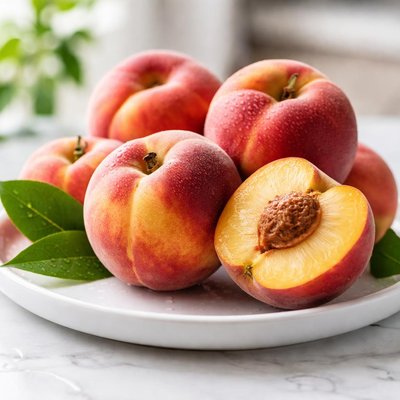 Fresh peaches