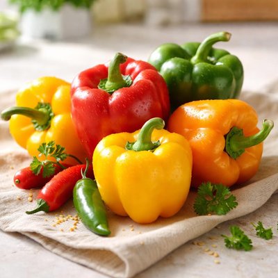 Fresh peppers