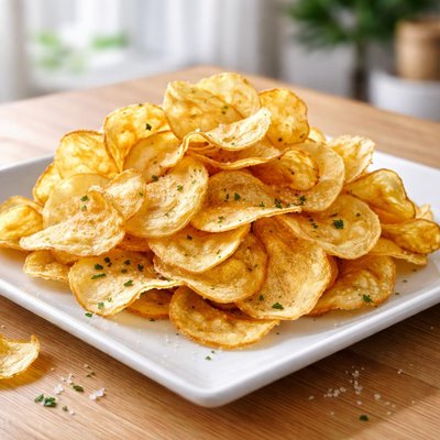 Fresh potato crisp