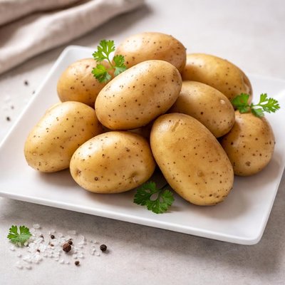 Fresh potatoes