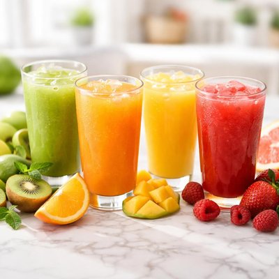 Fresh squeezed fruit juice