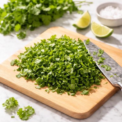 Freshly chopped coriander