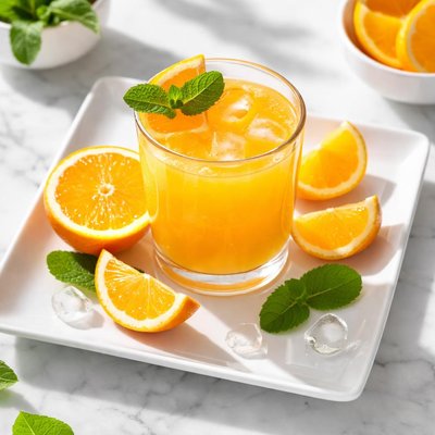 Freshly sqeezed orange juice