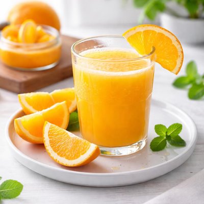 Freshly squeezed orange juice