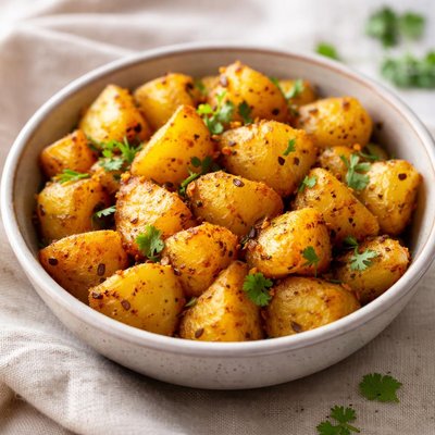 Fried aloo