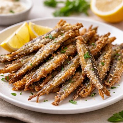 Fried anchovy