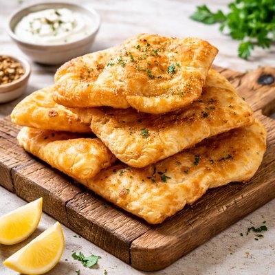 Fried arabic bread