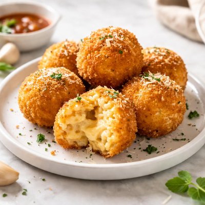 Fried arancini ball