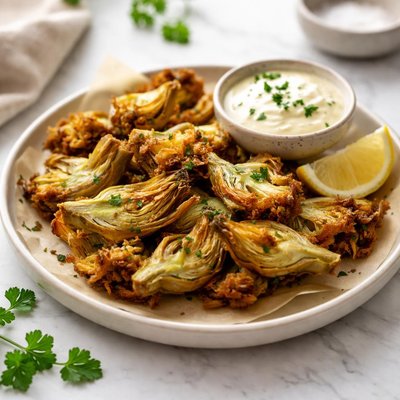 Fried artichokes