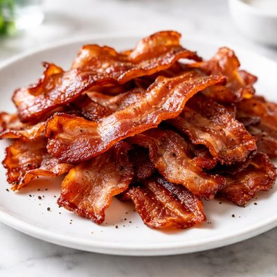Fried bacon