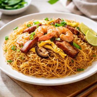 Fried bee hoon