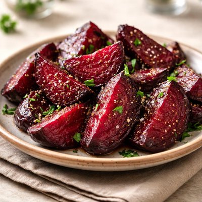 Fried beet