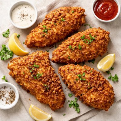 Fried breast chicken