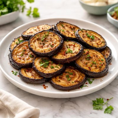 Fried brinjal