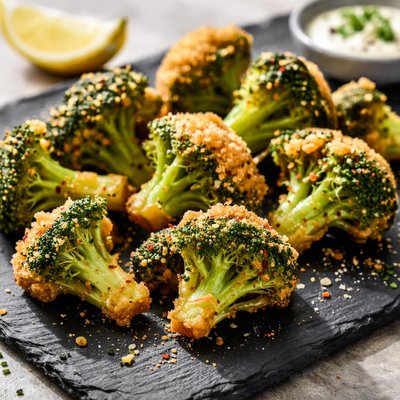 Fried brocoli