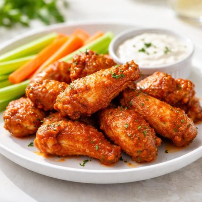 Fried buffalo chicken