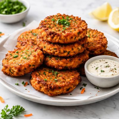 Fried carrot cakes