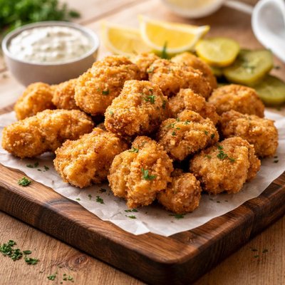 Fried catfish bites