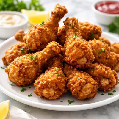 Fried chicken drumette