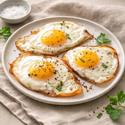 Fried chicken eggs