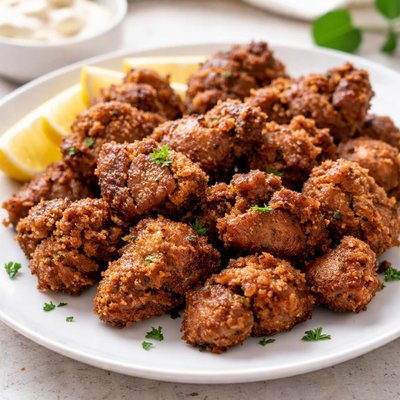 Fried chicken livers