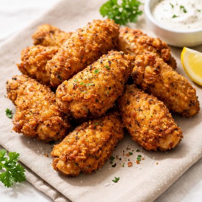 Fried chicken wing ingles