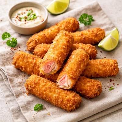 Fried crabstick