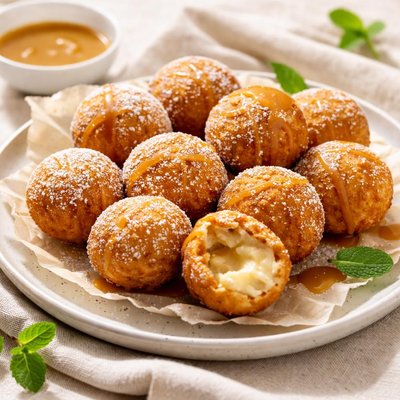 Fried dessert balls