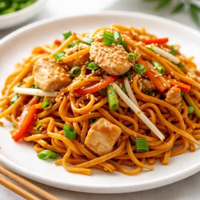 Fried egg noodles