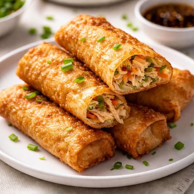 Fried egg roll