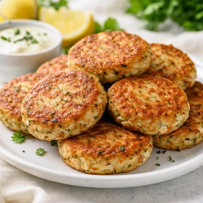 Fried fish cakes