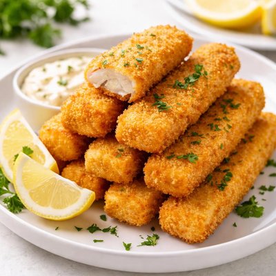 Fried fish stick