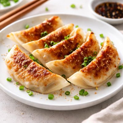 Fried gyoza